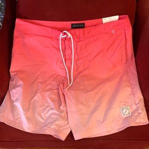 NWT American Eagle Men’s Swimsuit Board Short XXL Pink Coral Gradient
